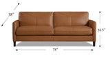Yorkdale Leather Sofa Collection