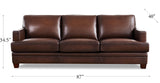 Bari Leather Sofa Collection