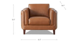 Maui Leather Sofa Collection