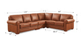 Brookfield Leather Sectional