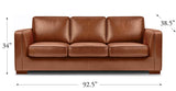 Albert Leather Sofa Collection