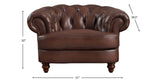 Newport Leather Sofa Collection