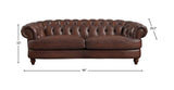 Newport Leather Sofa Collection