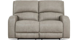 Jasper Power Headrest Zero Gravity Loveseat, Stone