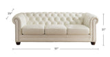 Aliso Leather Sofa Collection