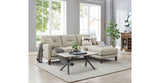 Mavis Fabric Sectional, Warm Vanilla