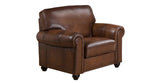 Royale Leather Chair, Brown