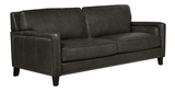 Beacon Leather Sofa Collection, Quartz Gray