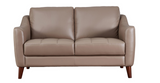Ersa Leather Sofa Collection, Taupe
