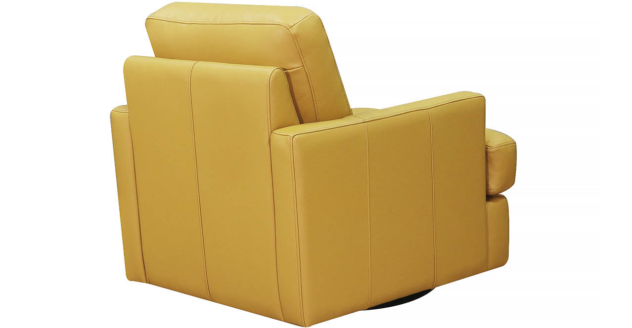 Georgia Swivel Leather Chair