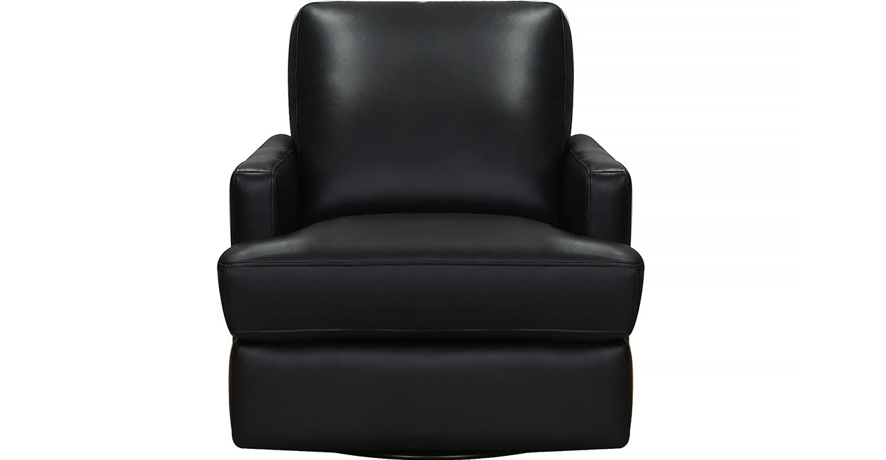 Georgia Swivel Leather Chair