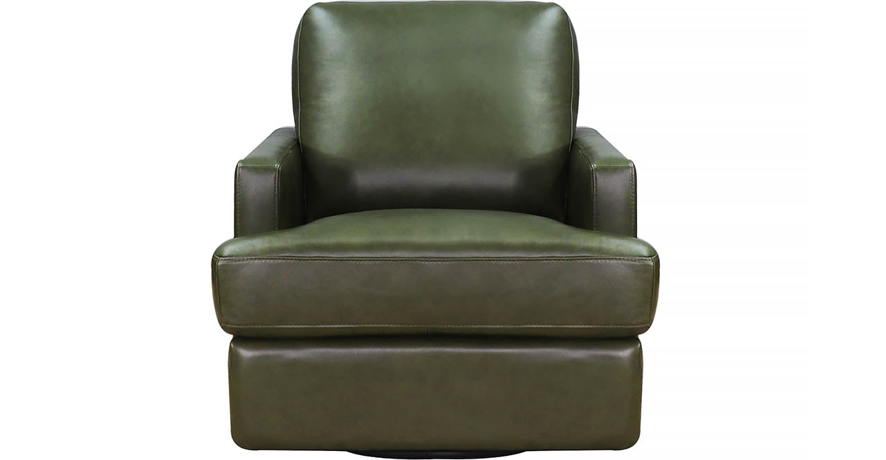 Georgia Swivel Leather Chair
