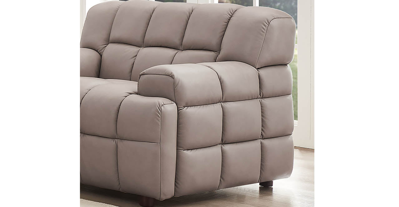 Rubix Leather Sofa Collection