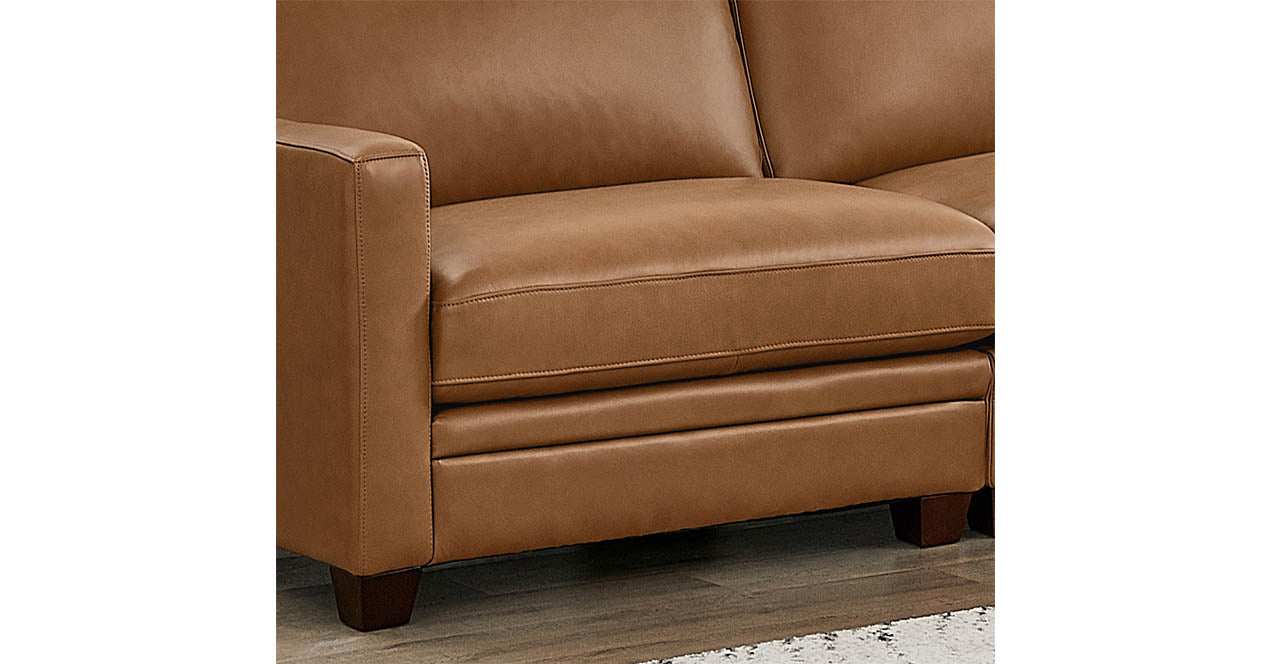 Naples Leather Sectional Collection