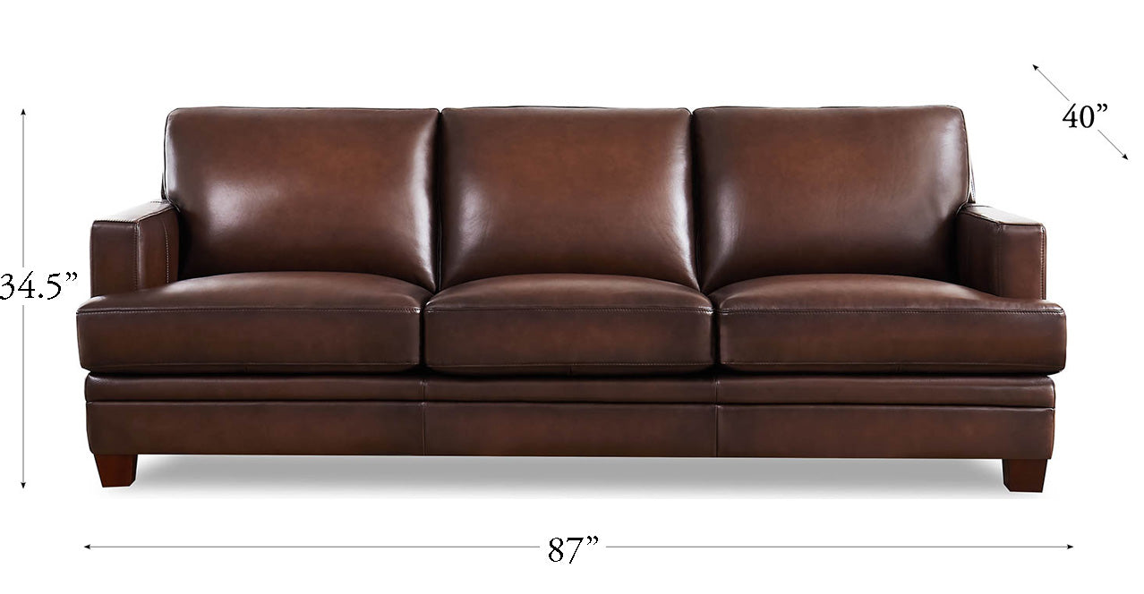 Bari Leather Sofa Collection