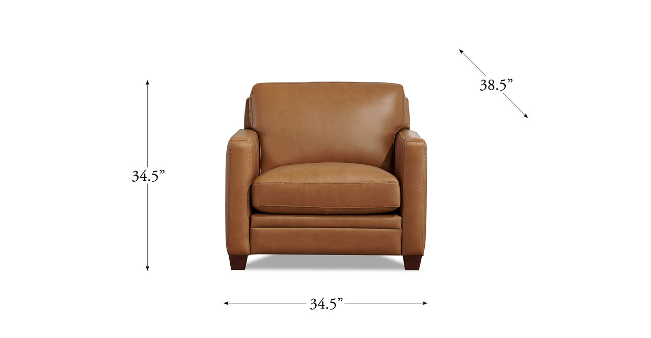 Naples Leather Sofa Collection