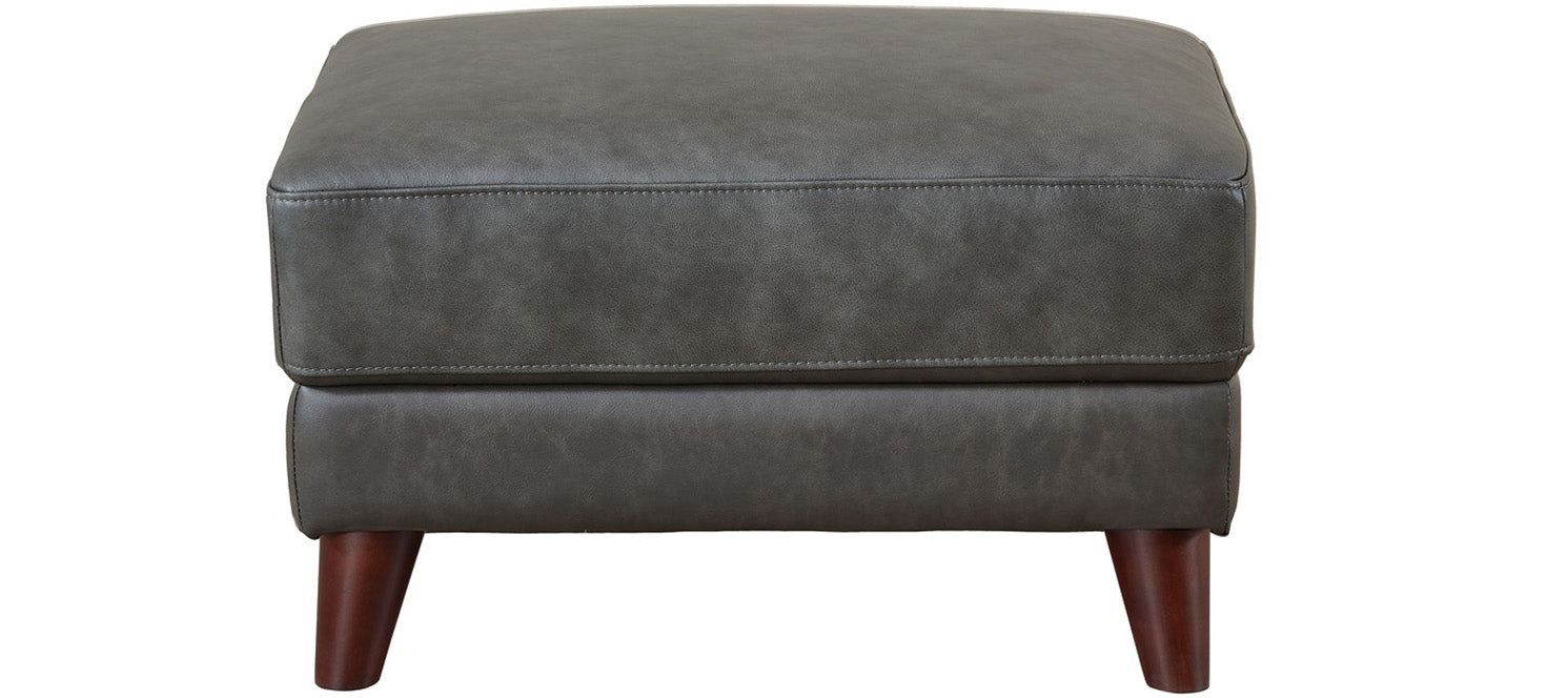 Tampa Leather Sofa Collection, Concord Gray