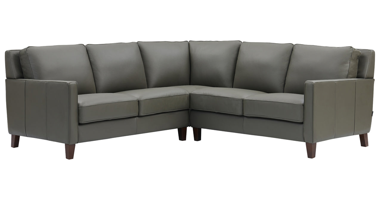 Ashby Leather Sectional Collection