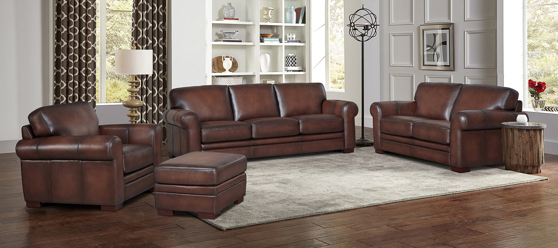 Brookfield Leather Sofa Collection