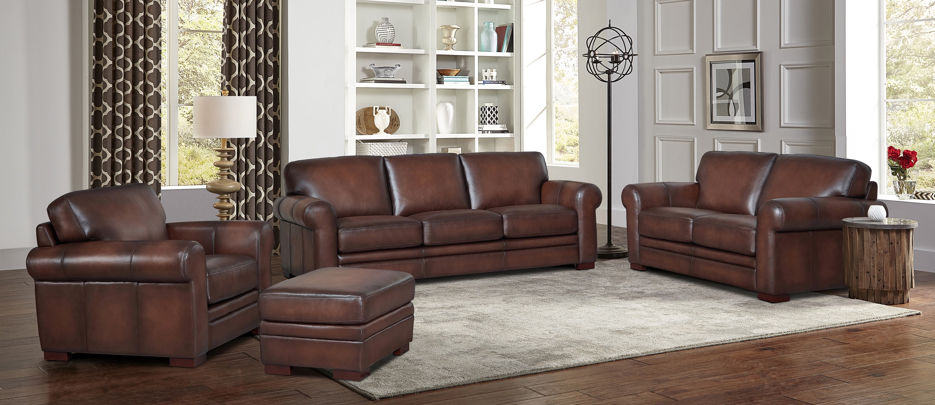 Brookfield Leather Sofa Collection