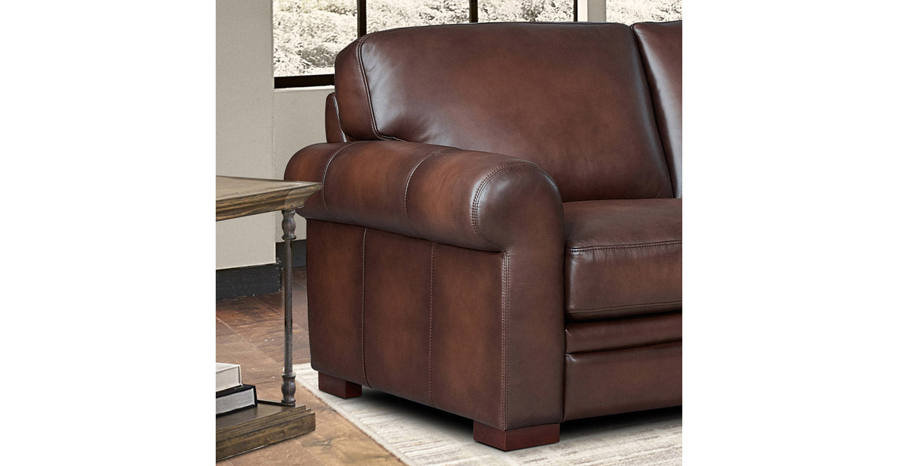 Brookfield Leather Sectional Collection
