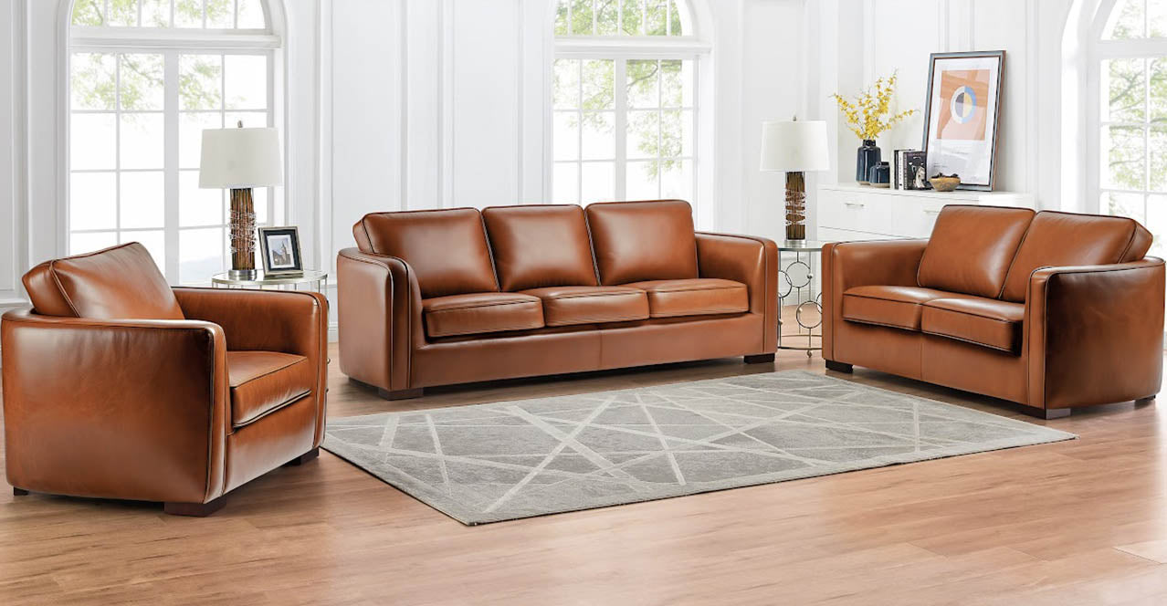 Albert Leather Sofa Collection