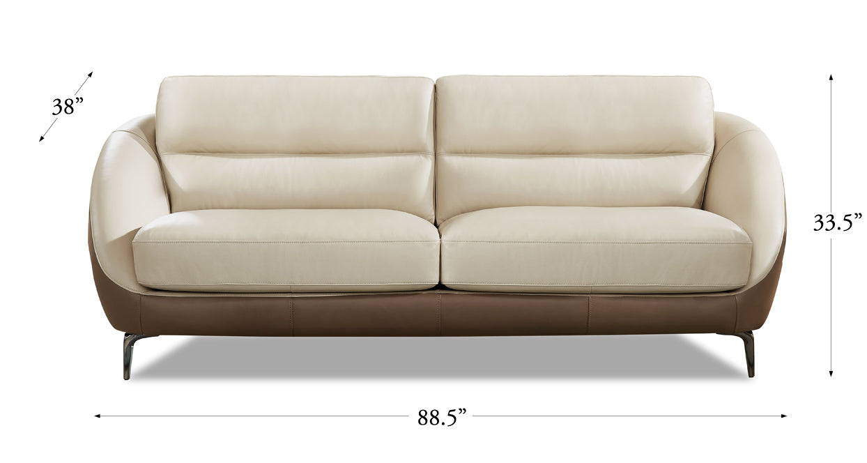 Pearl Leather Sofa Collection