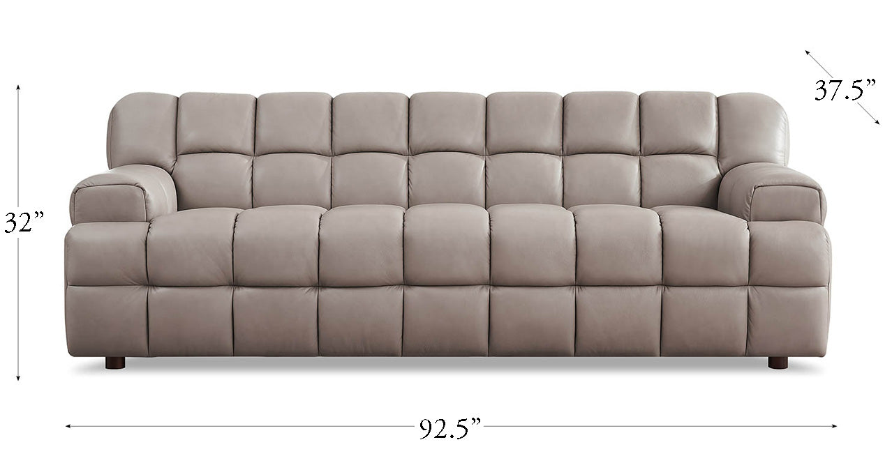 Rubix Leather Sofa Collection