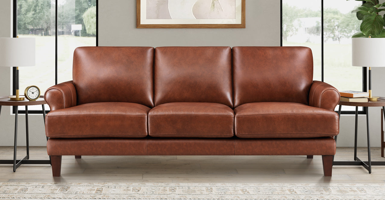Dawn Leather Sofa Collection