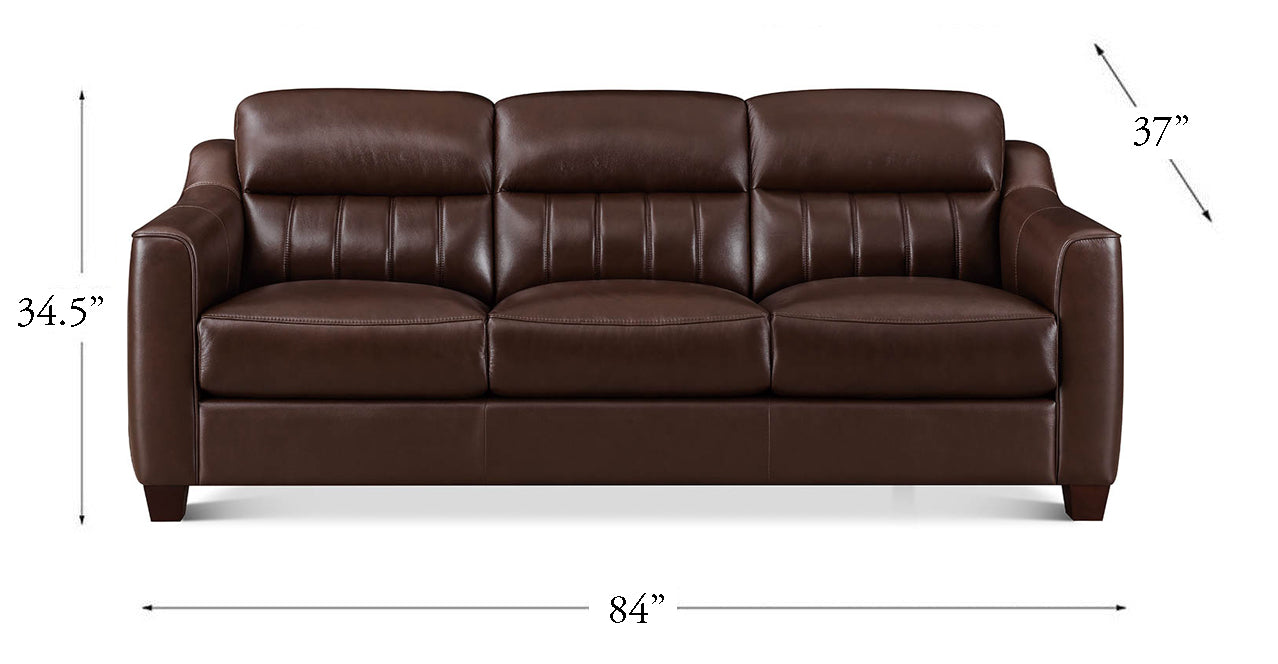 Uptown Leather Sofa Collection