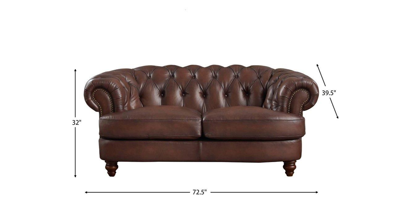 Newport Leather Sofa Collection