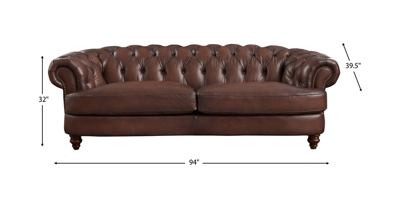 Newport Leather Sofa Collection