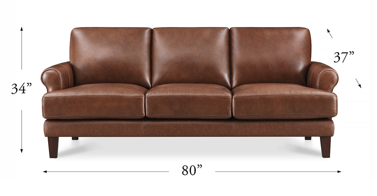 Dawn Leather Sofa Collection
