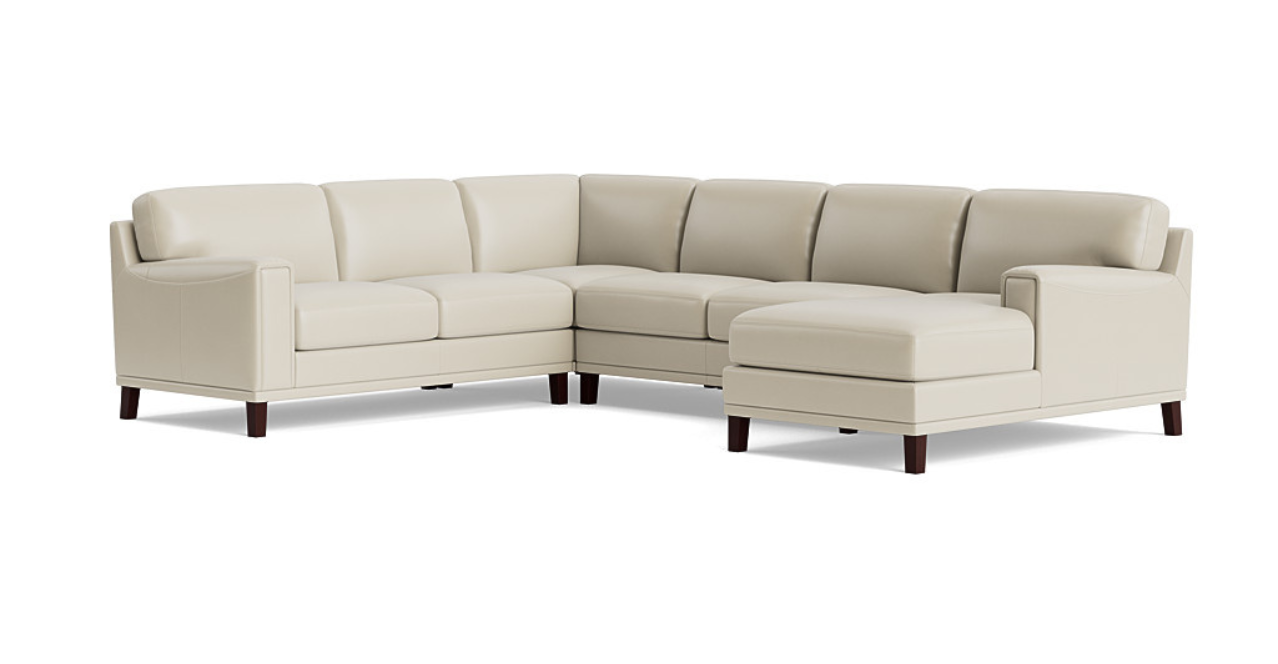 Hayward Leather Sectional Collection
