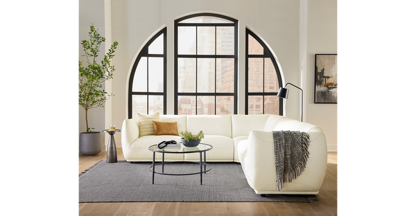 Moon Leather Sectional Collection