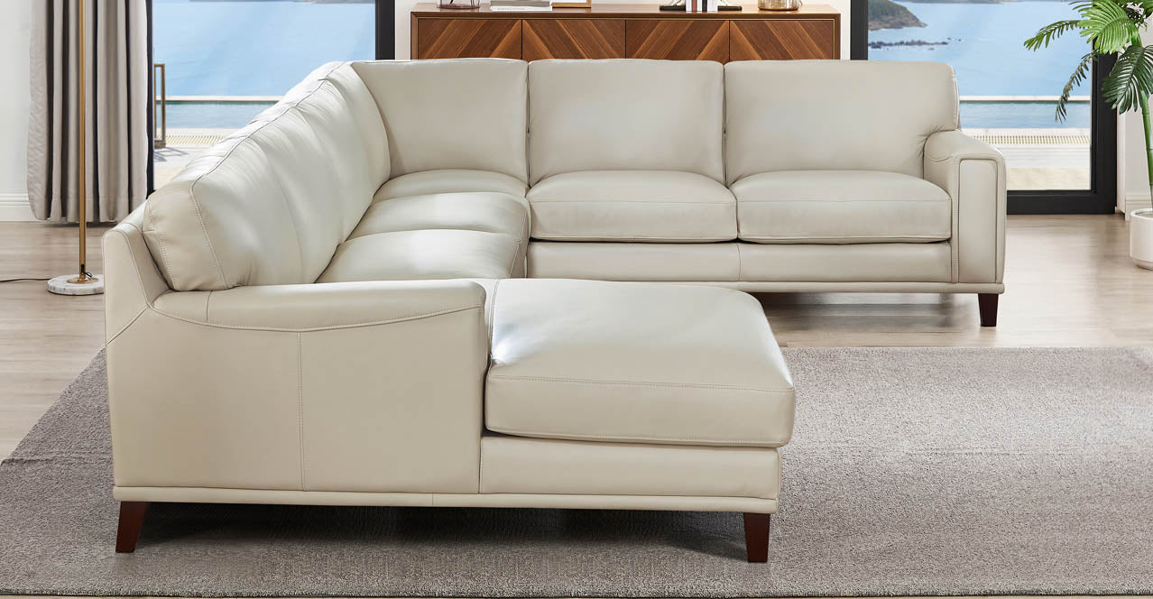 Hayward Leather Sectional Collection