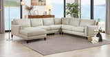 Hayward Leather Sectional Collection