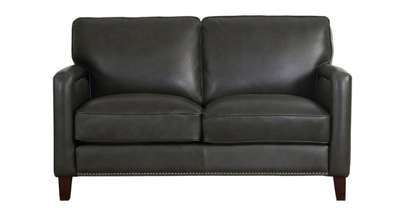 Beacon Leather Sofa Collection, Quartz Gray