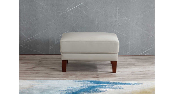 Mavis Leather Sofa Collection, Ice
