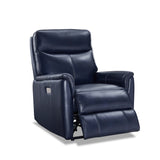 Layla Leather Power Recliner Collection, Navy