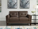 Huntington Leather Sofa Collection, Granite