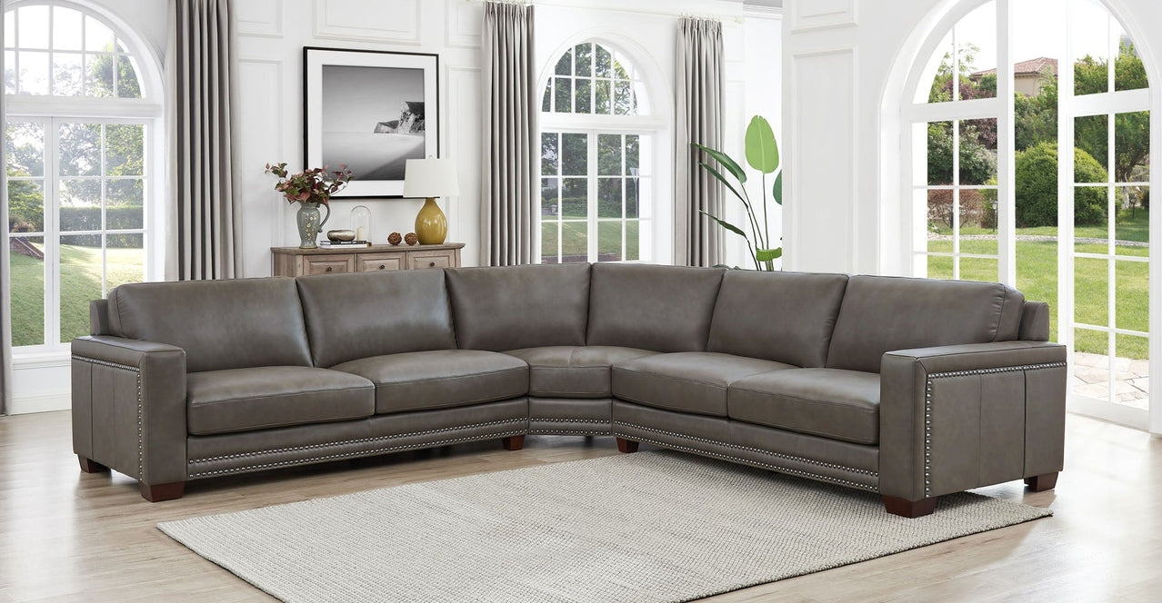 Alice Leather Sectional Collection
