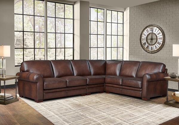 Brookfield Leather Sectional