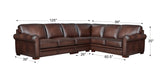 Brookfield Leather Sectional Collection