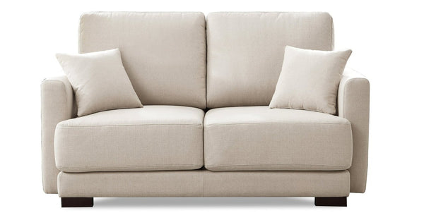 Alby Fabric Sofa Collection, Almond White