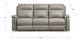 Stanfield Power Headrest Zero Gravity Reclining Sofa Collection