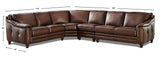 Belfast Leather Sectional Collection