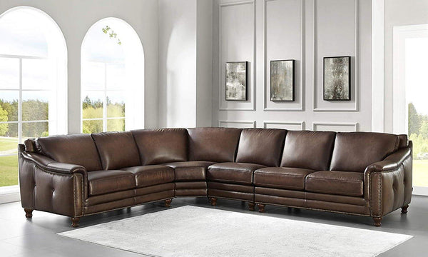Belfast Leather Sectional Collection