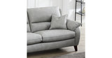 Lara Fabric Sofa, Silver Gray